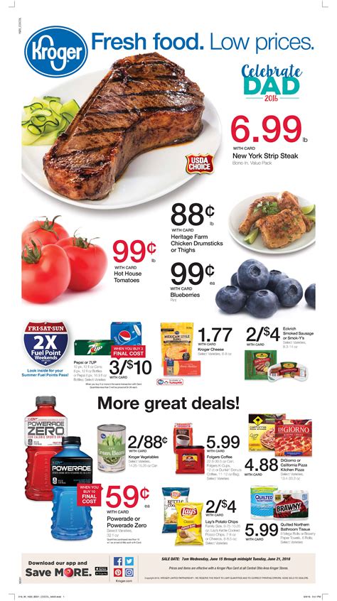 Kroger Deals follow this schedule Kroger Weekly Ad - preview ads post Tuesday Kroger Unadvertised Deals - post every Thursday If you are just getting started, head to our learn to coupon page to see. . Kroger specials